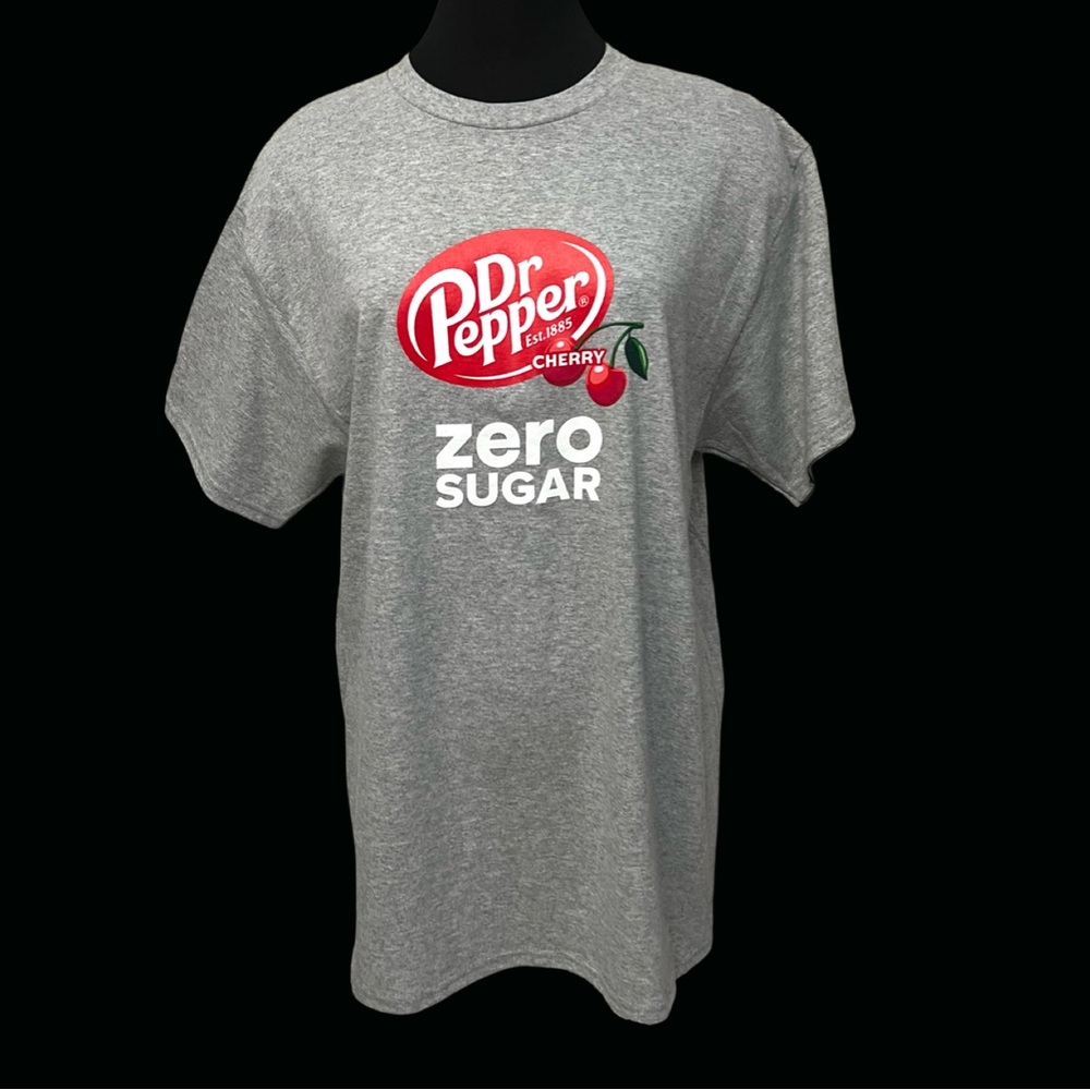 NEW▪️DR. PEPPER Cherry Zero Sugar Graphic T-Shirt